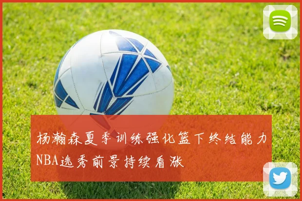 杨瀚森夏季训练强化篮下终结能力NBA选秀前景持续看涨